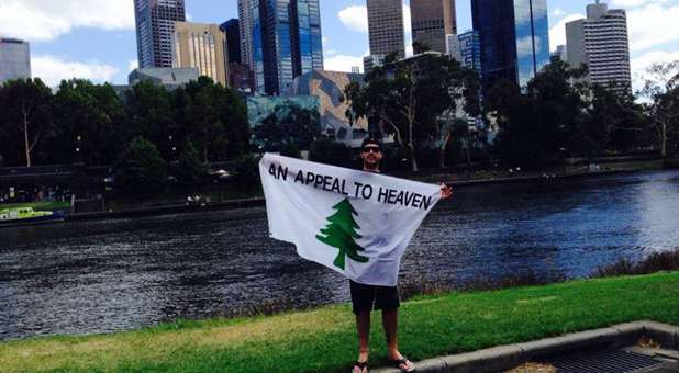 The Appeal to Heaven flag is springing up all over the nation&mdash;and all over the world. But the U.S. Capitol Visitor Center has an issue with the theme.