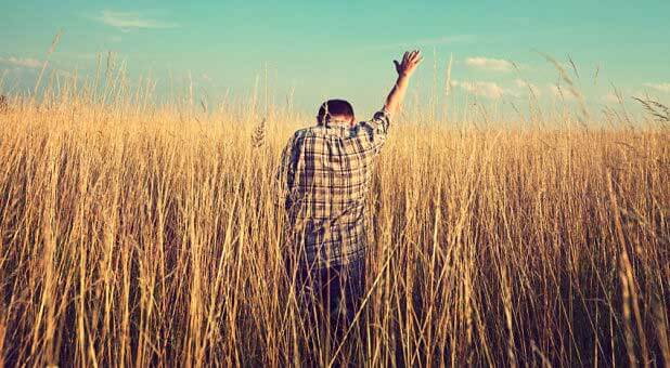 praying man