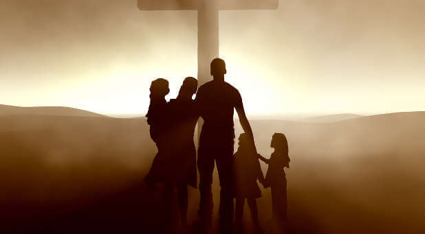 Only the power of the cross can break Satan's strongholds on your family.