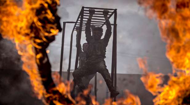 Ivana Hoffman was killed while fighting with Kurdish forces, seen training here, against ISIS.