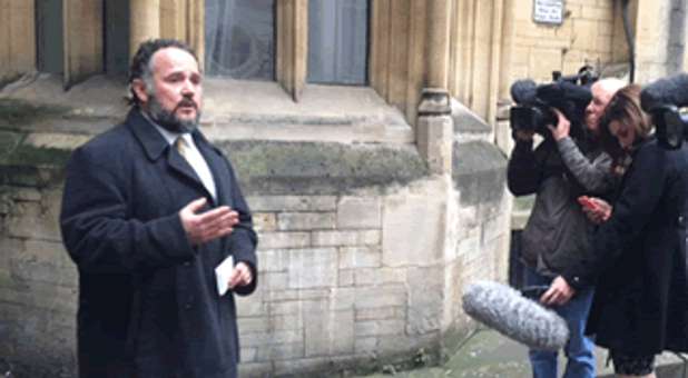 Mike Overd has been convicted of a pubilc order offence for using the wrong Bible verse in a public conversation with a gay man.