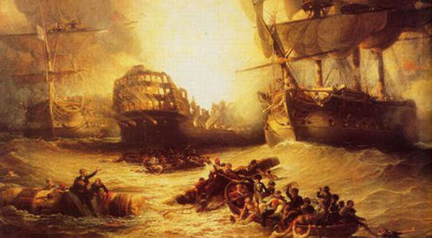 Cortes burned his ships to see where his men's faith laid.