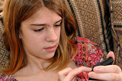 Teen texting