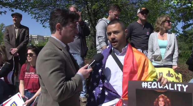 An MRC reporter asks people to explain the ABCs of LGBTQ.