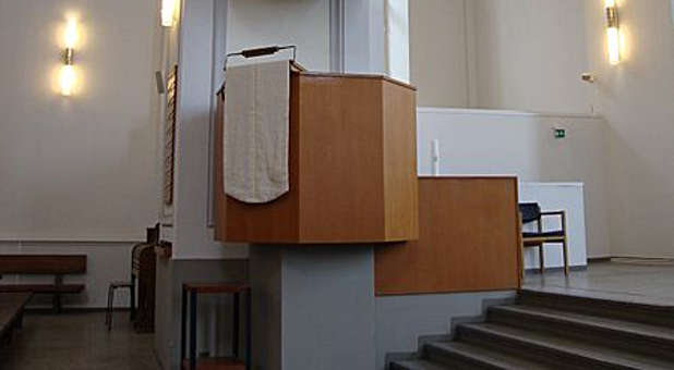 Church pulpit