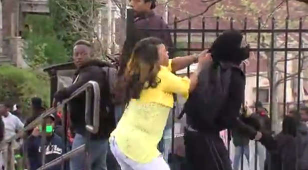 The 'Baltimore Riot Mom' made headlines when she chastised her son on camera for taking part in the riots there recently.