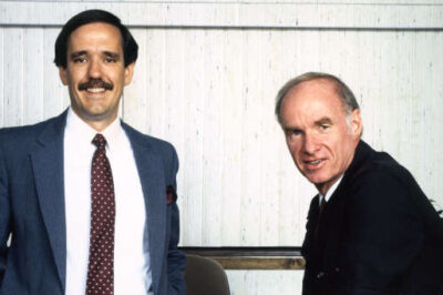Steve Strang (l) and Jamie Buckingham in 1985