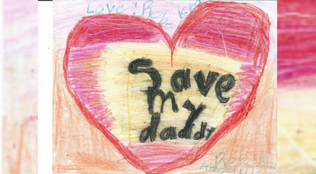 The picture Rebekka Abedini drew for the Iranian president.