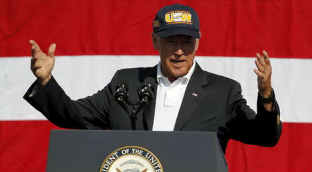 Vice President Joe Biden condemned Donald Trump for his 'sick message' on immigration.