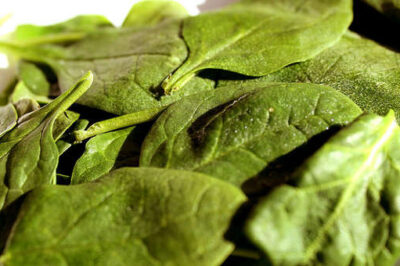 High in protein, spinach is good for your heart.