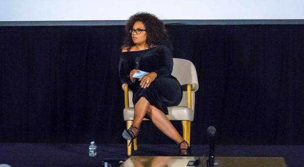 Oprah's sudden river of religious talk is not based on some newfound appreciation for Christianity. It's marketing spin for her new series, Belief, which the media pioneer describes as a