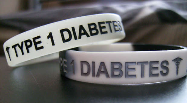 A medical ID bracelet is recommended for diabetics who travel.