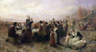 The First Thanksgiving at Plymouth