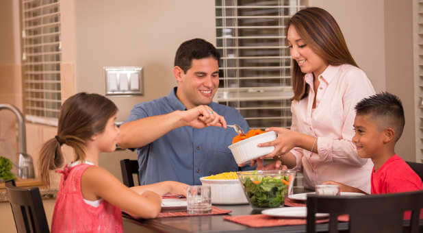 A family meal at the dinner table can be beneficial for everyone in so many ways.