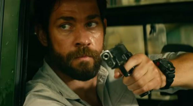 John Krasinski in a scene from '13 Hours.'