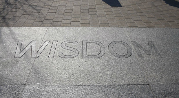 We've got to back to waiting on the Lord to hear His wisdom and plans for us.