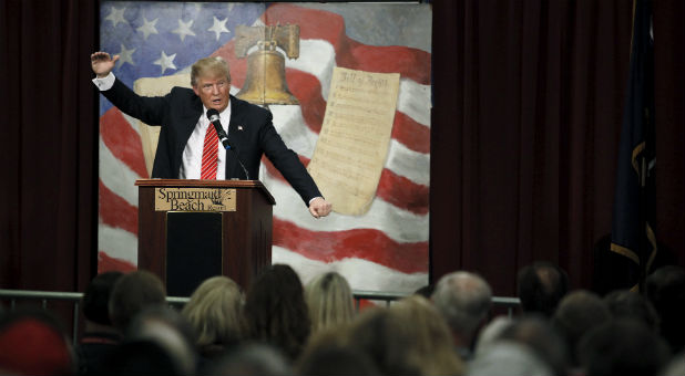 Does Donald Trump fit the description of a double-minded, untrustworthy leader?