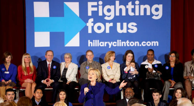 The Clinton campaign sent out emails asking some high-schoolers to become