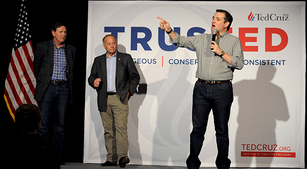 Ted Cruz, Steve King, and Bob Vander Plaats