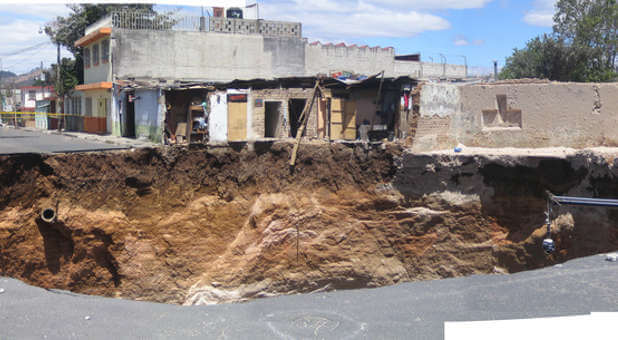 Sinkholes are dangerous. So are spiritual maws.