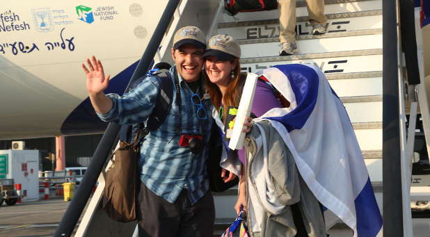 Many Jews are making aliyah to Israel these days and many others are being encouraged to do so.