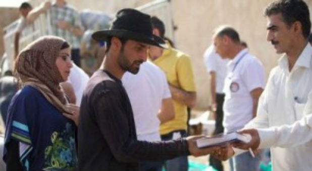 VBB has printed 20,000 Arabic New Testament Bibles and is giving them to refugees. The Bibles have study notes in order to make it easier for Muslims to understand.