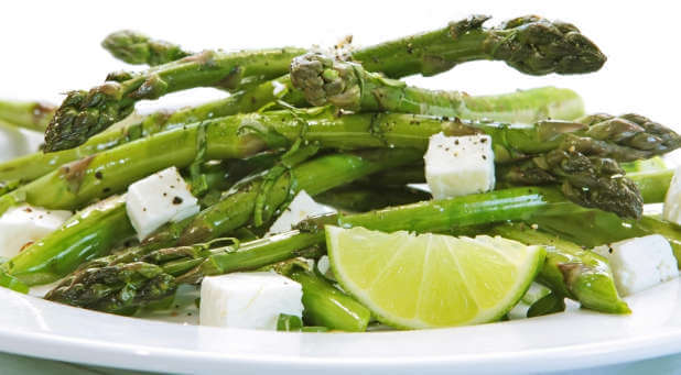 Asparagus is a food that gives the body resiliency.