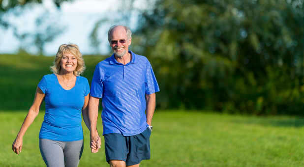 Add at least 30 minutes of steady walking to your daily routine and you'll be healthier.