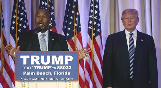 Ben Carson and Donald Trump