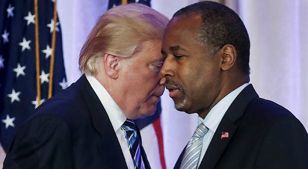 Ben Carson and Donald Trump