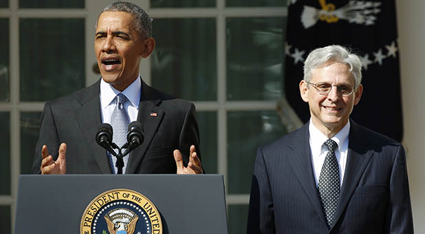 President Obama and Judge Merrick Garland