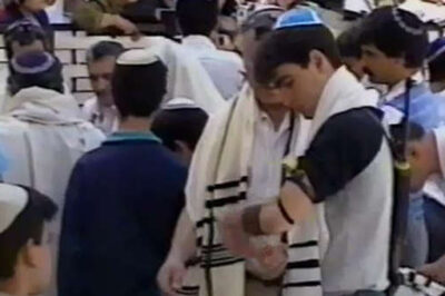 When praying at the Western Wall in Jerusalem, Jews often wear prayer shawls and phylacteries, which today are more elaborate than what Jesus might have worn in his day.
