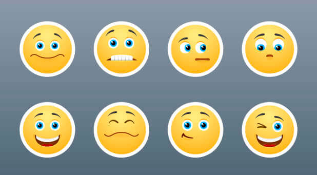 Facebook emoticons