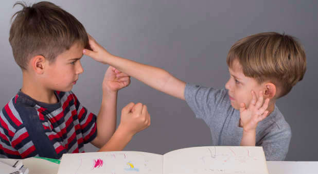 Children squabble, but it's still disheartening when your children go at each other.