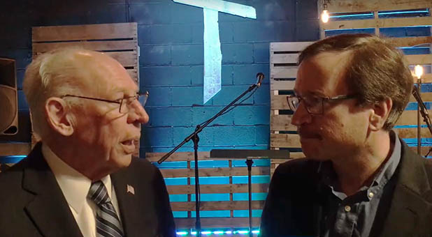 Rafael Cruz and Micah Clark