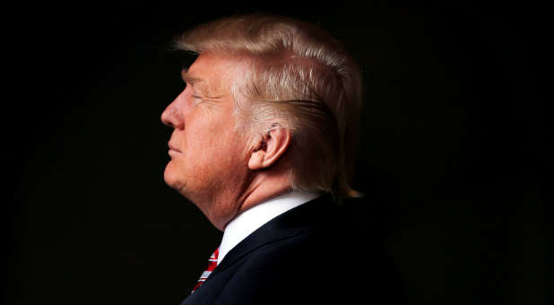 Donald Trump met secretly with Christian leaders last week.