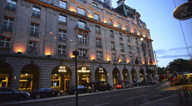 The Ritz Hotel in London