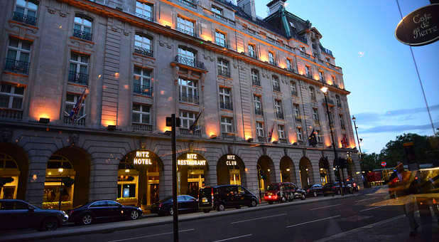 The Ritz Hotel in London