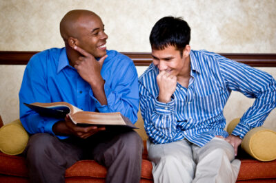 Regular Bible reading helps men lead happier lives as Christ followers.