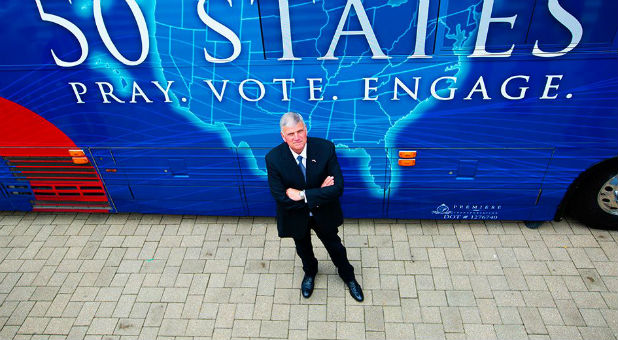 Franklin Graham rebuked supposed women's rights activists who largely ignore global abuse.