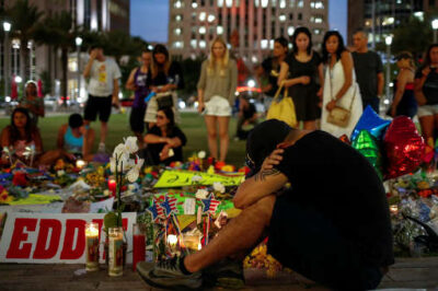 Orlando shooting mourners