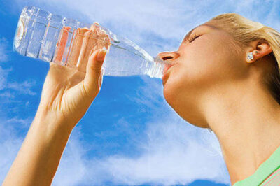 Make sure the water you are drinking is pure.