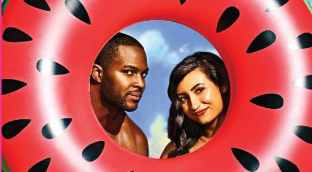 A promotional poster for VH-1's 'Dating Naked.'