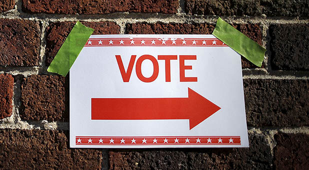 Voting Sign