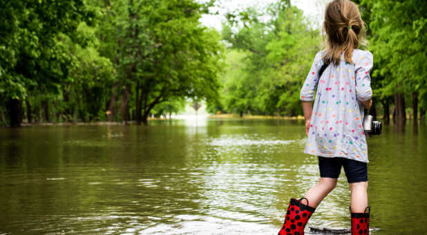 Find peace from this mom's story of her son being rescued from drowning.