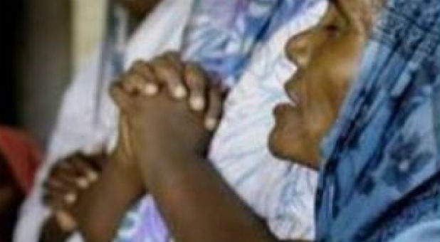 Like Sapna and the ladies who prayed for her, these Women's Fellowship ladies worship Jesus together and pray for their community.