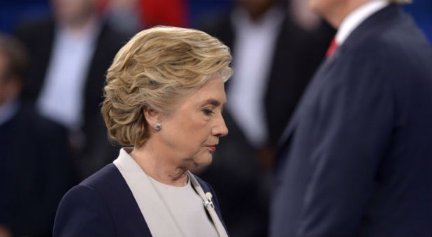 Democratic U.S. presidential nominee Hillary Clinton