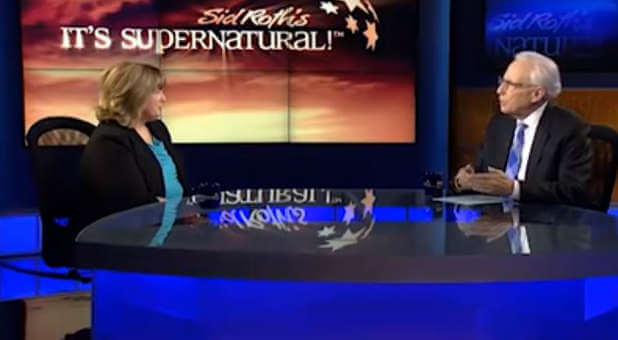 Donna Schambach on a recent episode of Sid Roth's