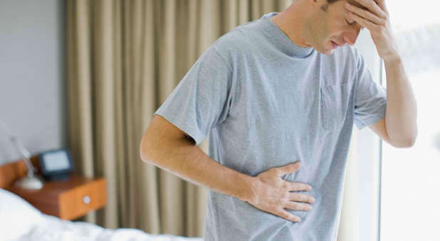 Healing stomach pain