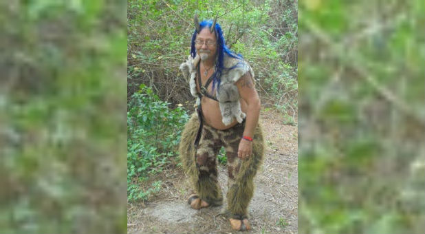 A Maine man named Phelan MoonSong is now the proud carrier of a state-issued driver's license that shows his bespectacled eyes peering out beneath a pair of pointy goat horns emanating from his forehead.